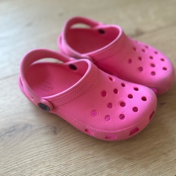 Crocs pink girls C12 - Picture 2 of 3